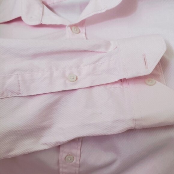 Zara Man Pale Pink Dress Shirt- L (Slim Fit) - Picture 14 of 16